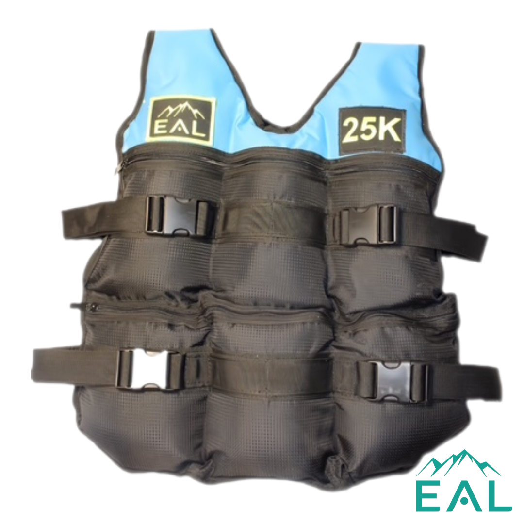 Chaleco lastrado 25 kilos