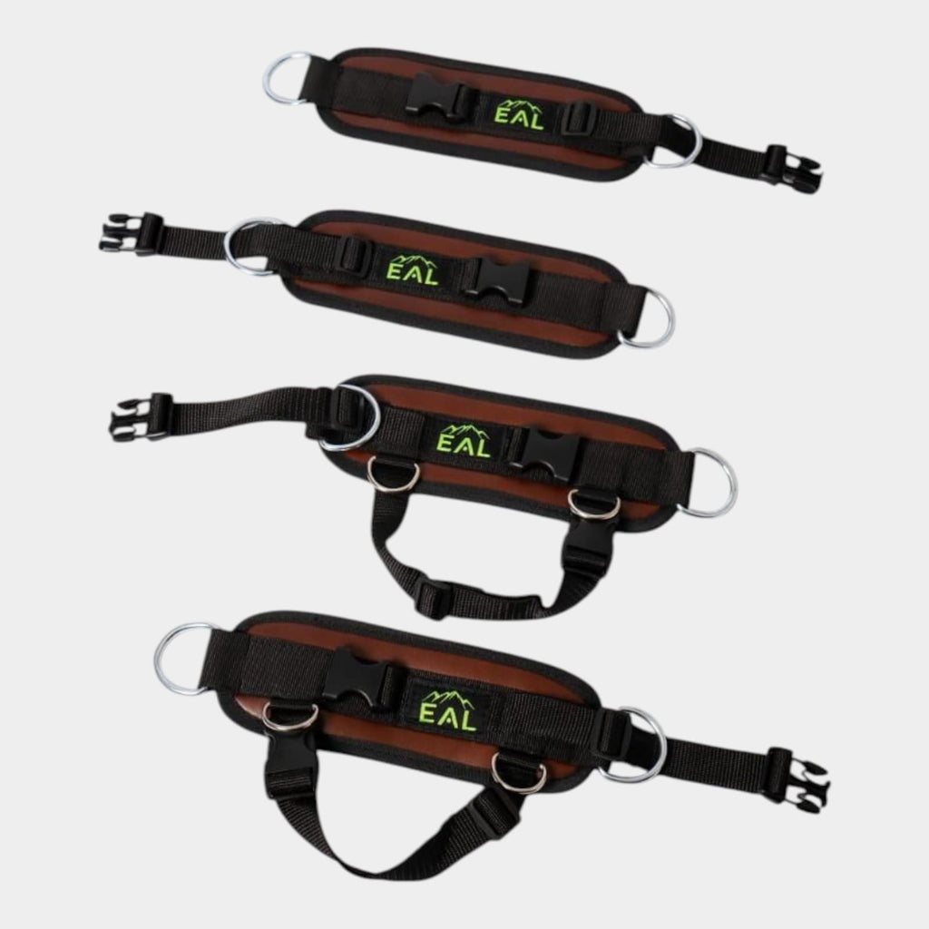 Tobilleras para Poleas Cuero (Par)