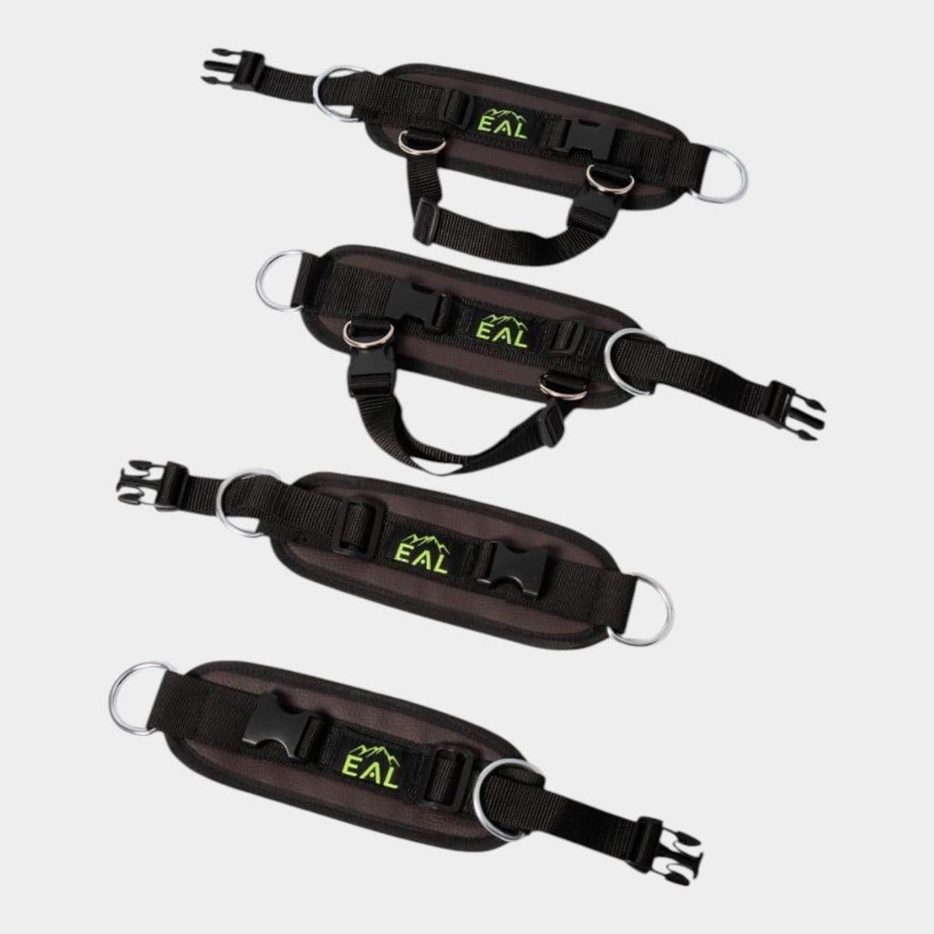 Tobilleras Para Poleas Cuerina (Par)