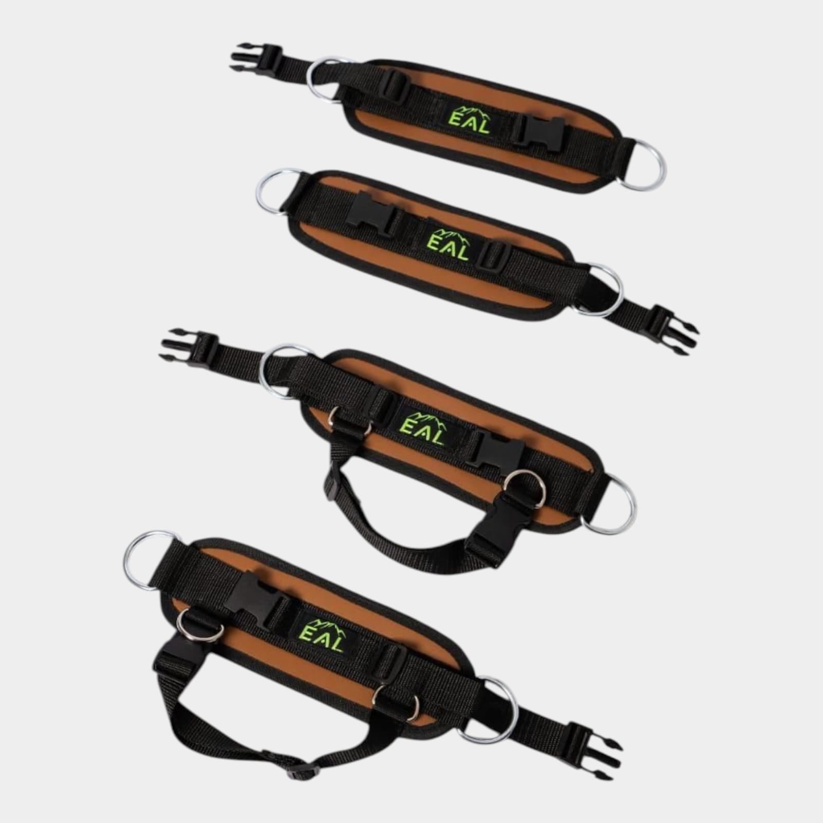 Tobilleras para Poleas Cuero