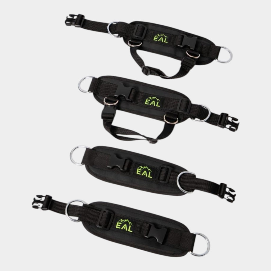 Tobilleras Para Poleas Cuerina (Par)